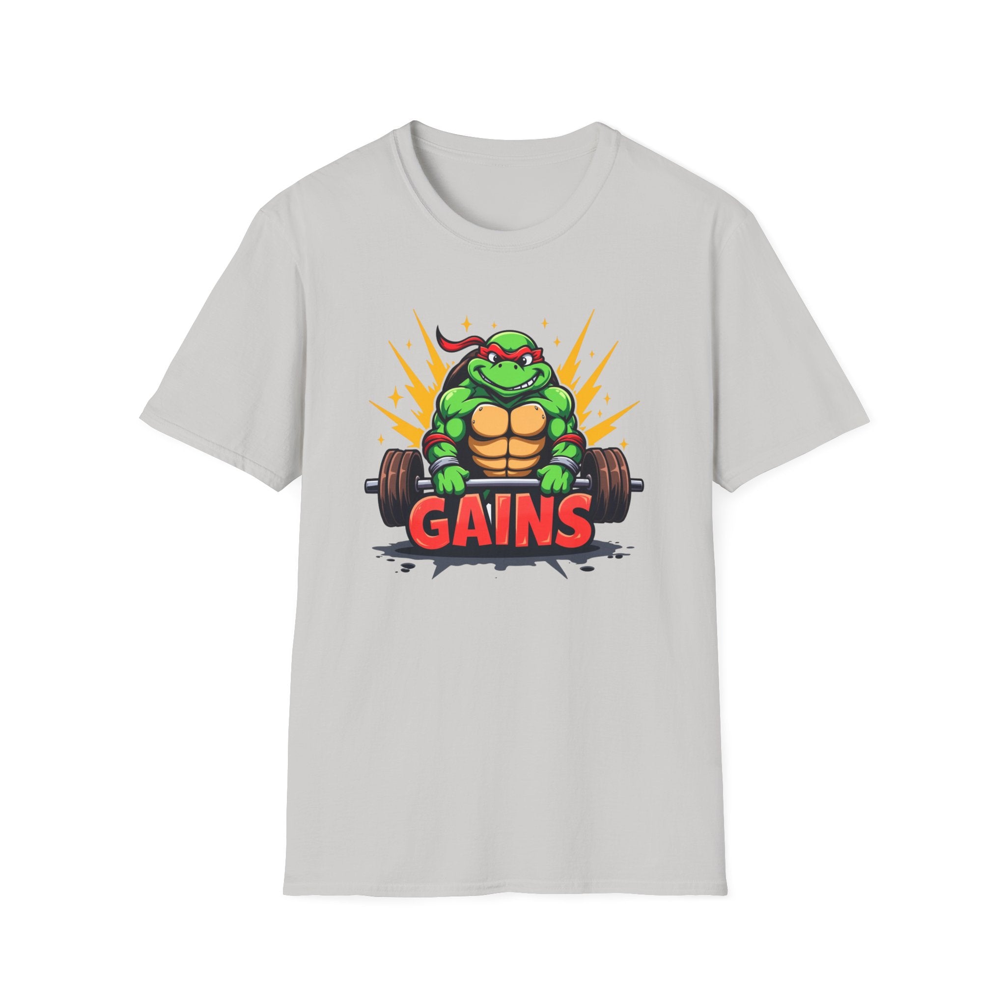 Hard-Shelled Gains – Turtle Power Edition T-Shirt