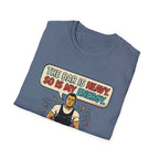 The bar is heavy, so is my energy T-Shirt