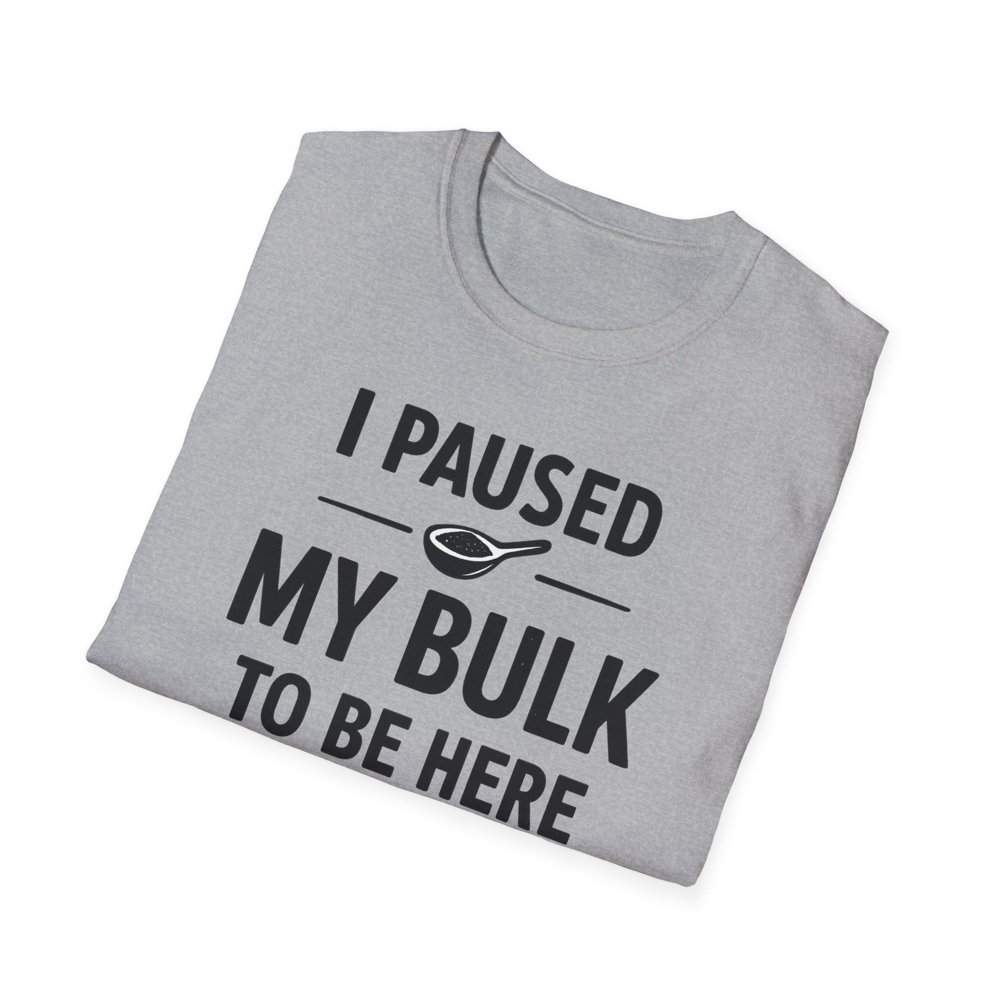 I Paused My Bulk to Be Here T-Shirt