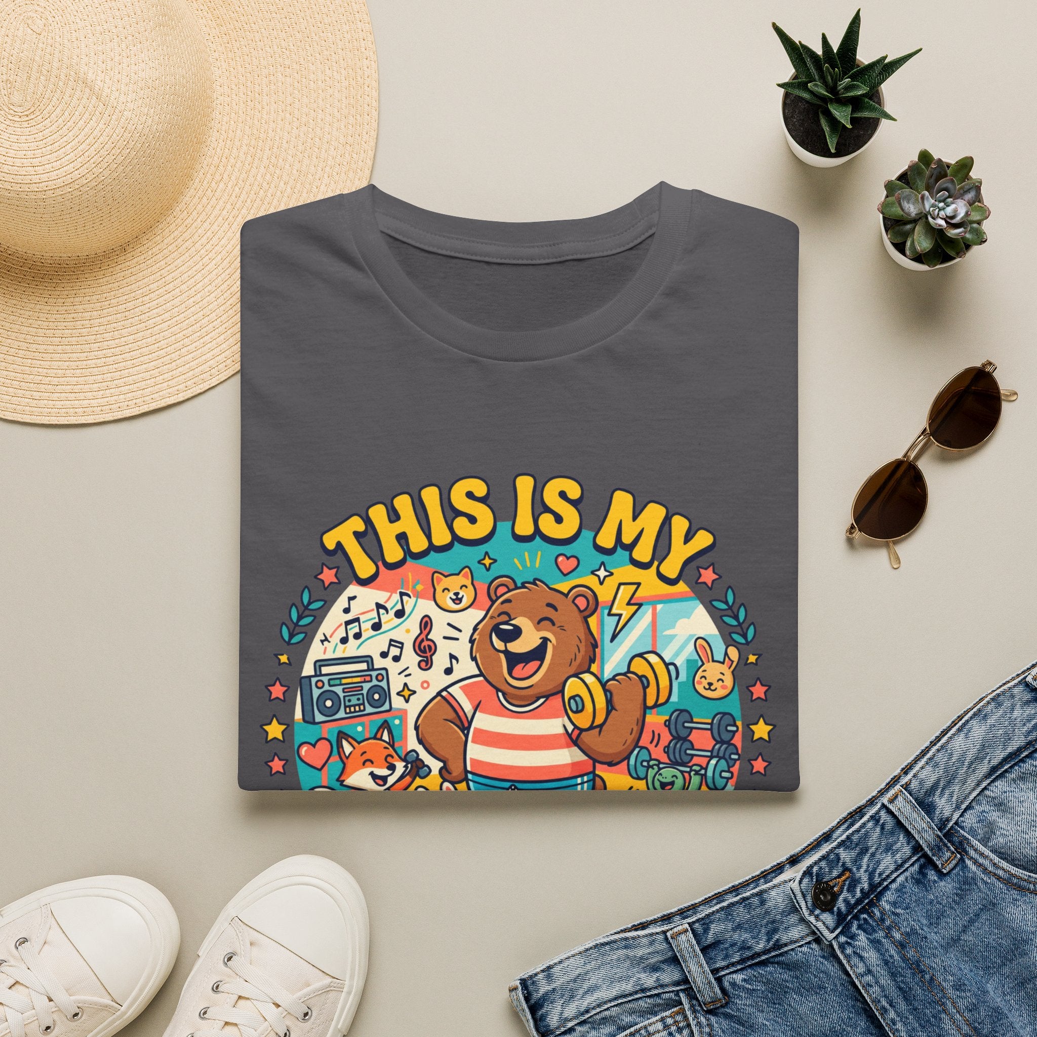 This is my happy place - Gym T-Shirt