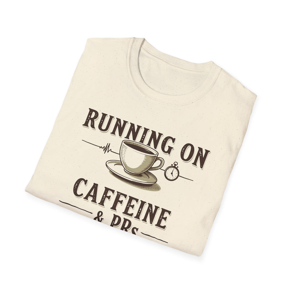 Running on Caffeine & PRs – Vintage Brew Strength T-Shirt