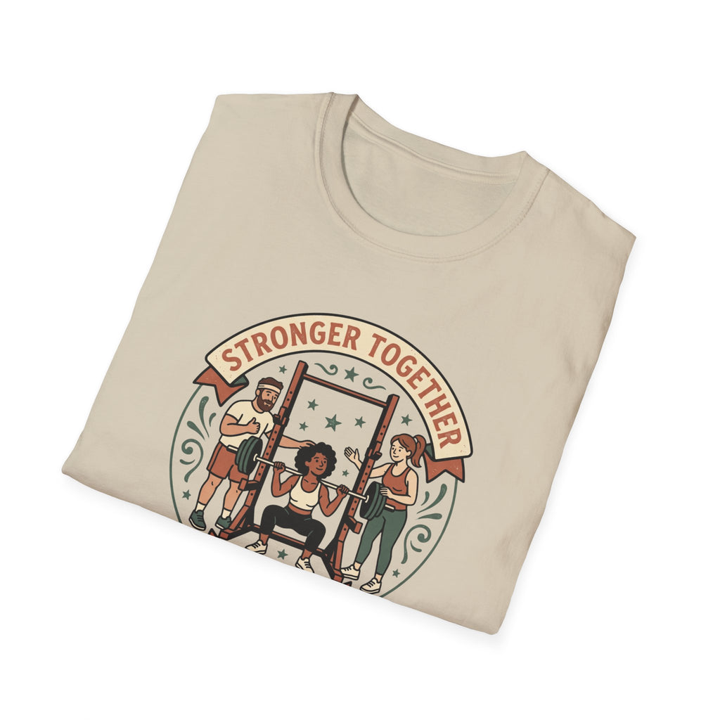 Stronger together, leg day crew T-Shirt