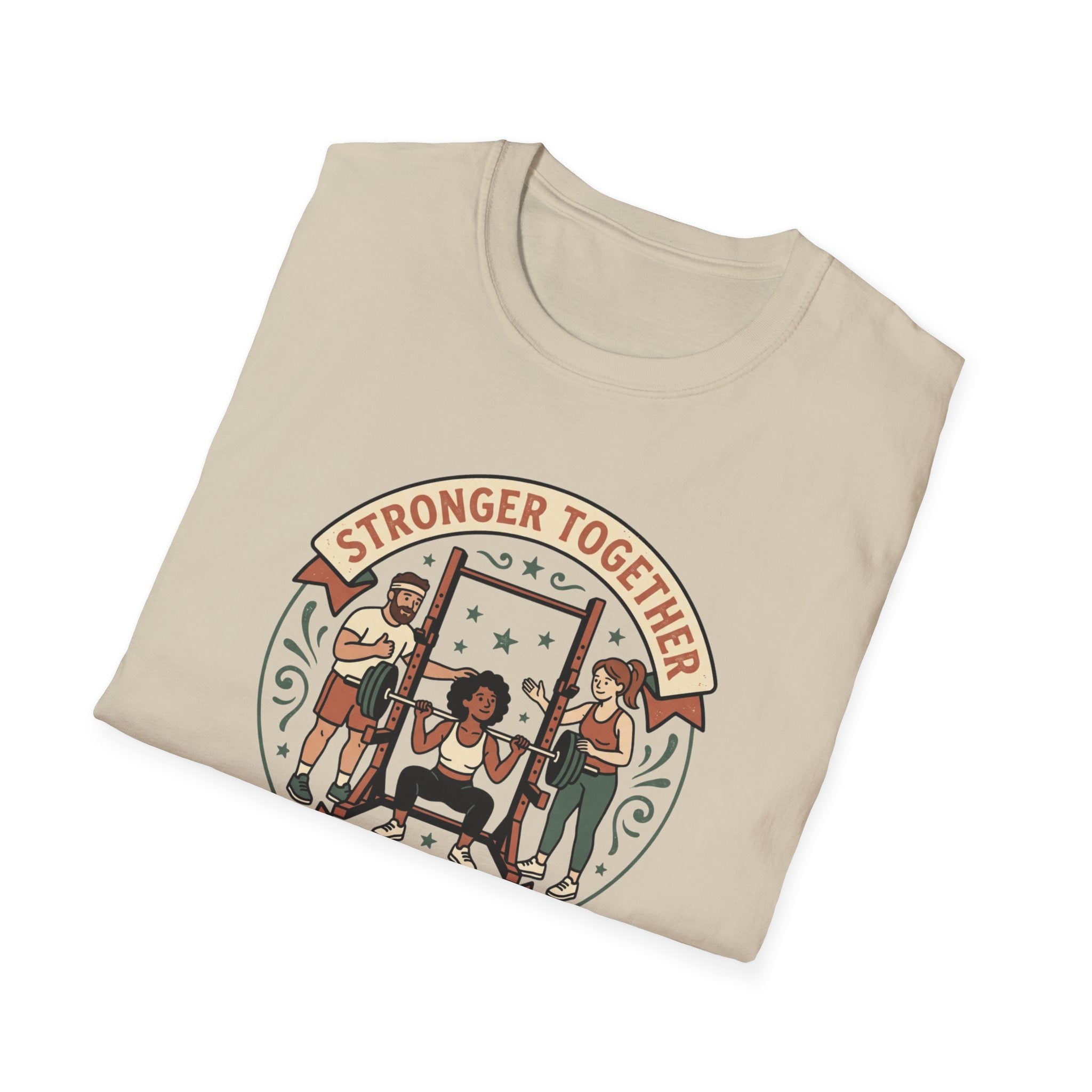 Stronger together, leg day crew T-Shirt