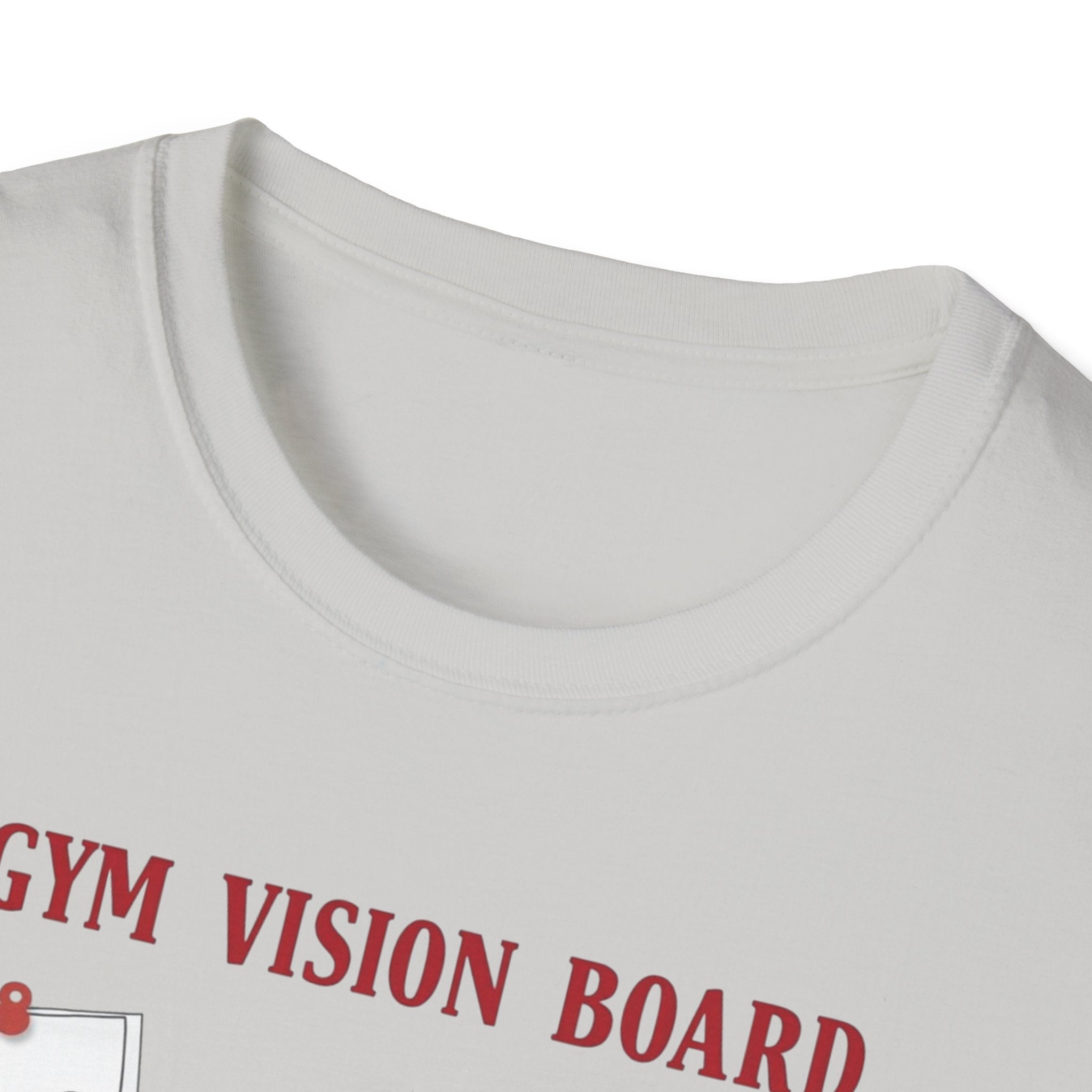 Gym Vision Board – Gains with a Side of Sarcasm T-Shirt