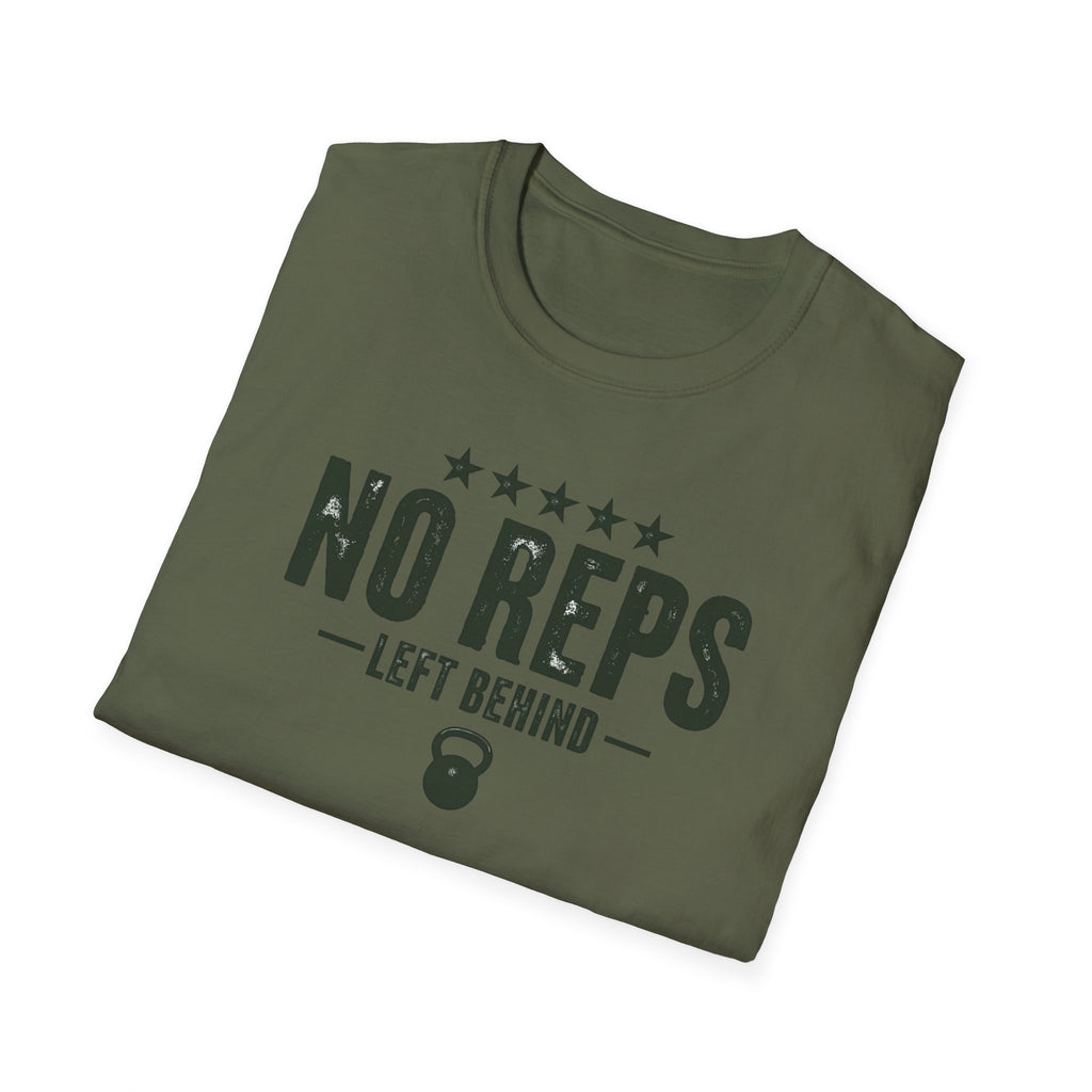 No Reps Left Behind – Kettlebell Grind T-Shirt