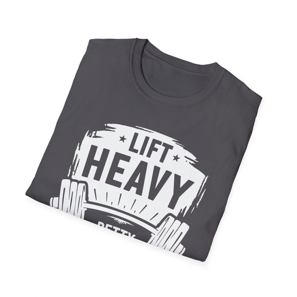 Lift Heavy, Petty Harder (Vintage Crest Edition) T-Shirt