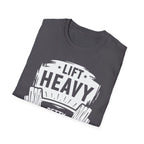 Lift Heavy, Petty Harder (Vintage Crest Edition) T-Shirt