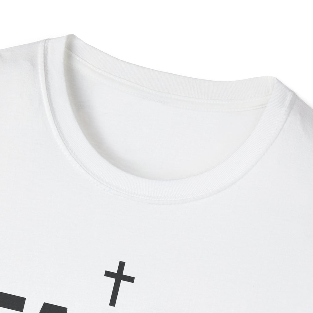 Faith Over Fatigue – Cross & Endurance Bold Tshirt