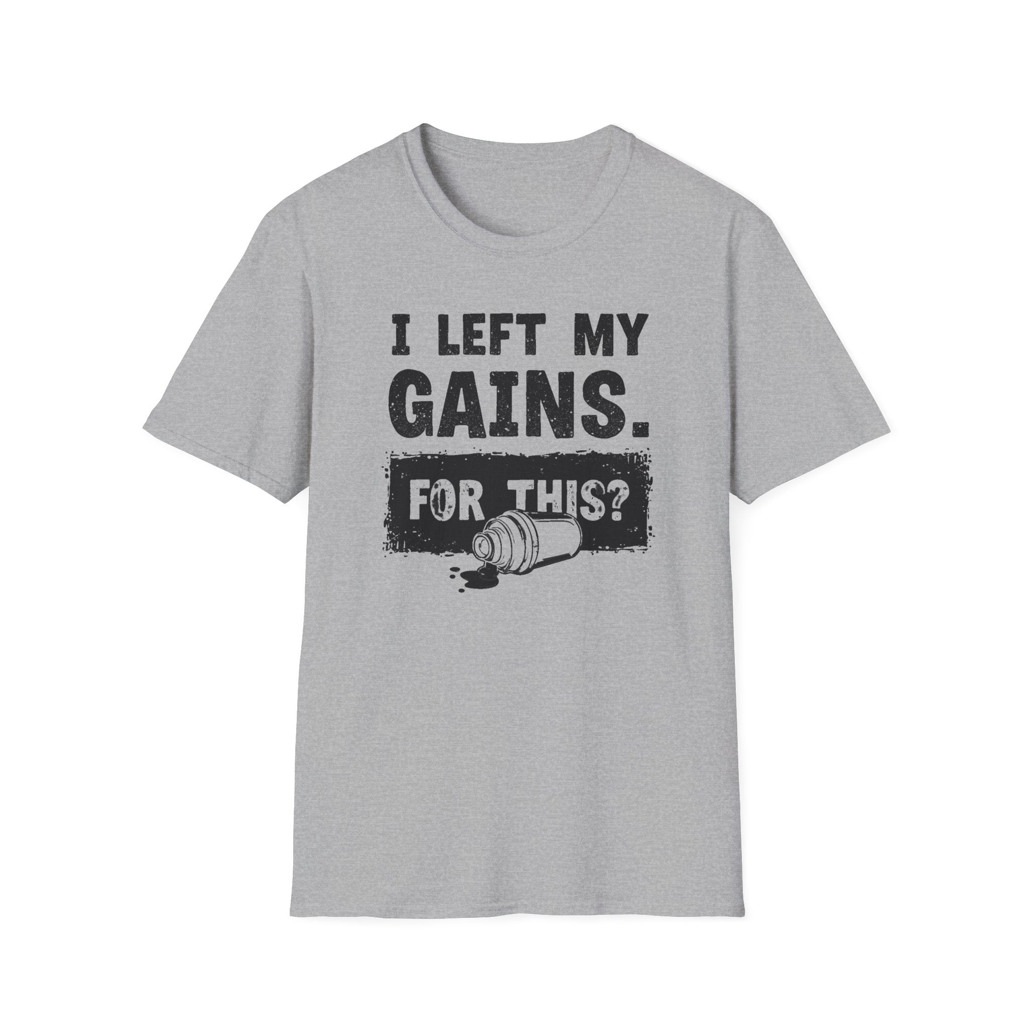 I Left My Gains for This? (Vintage Grunge Edition) T-Shirt