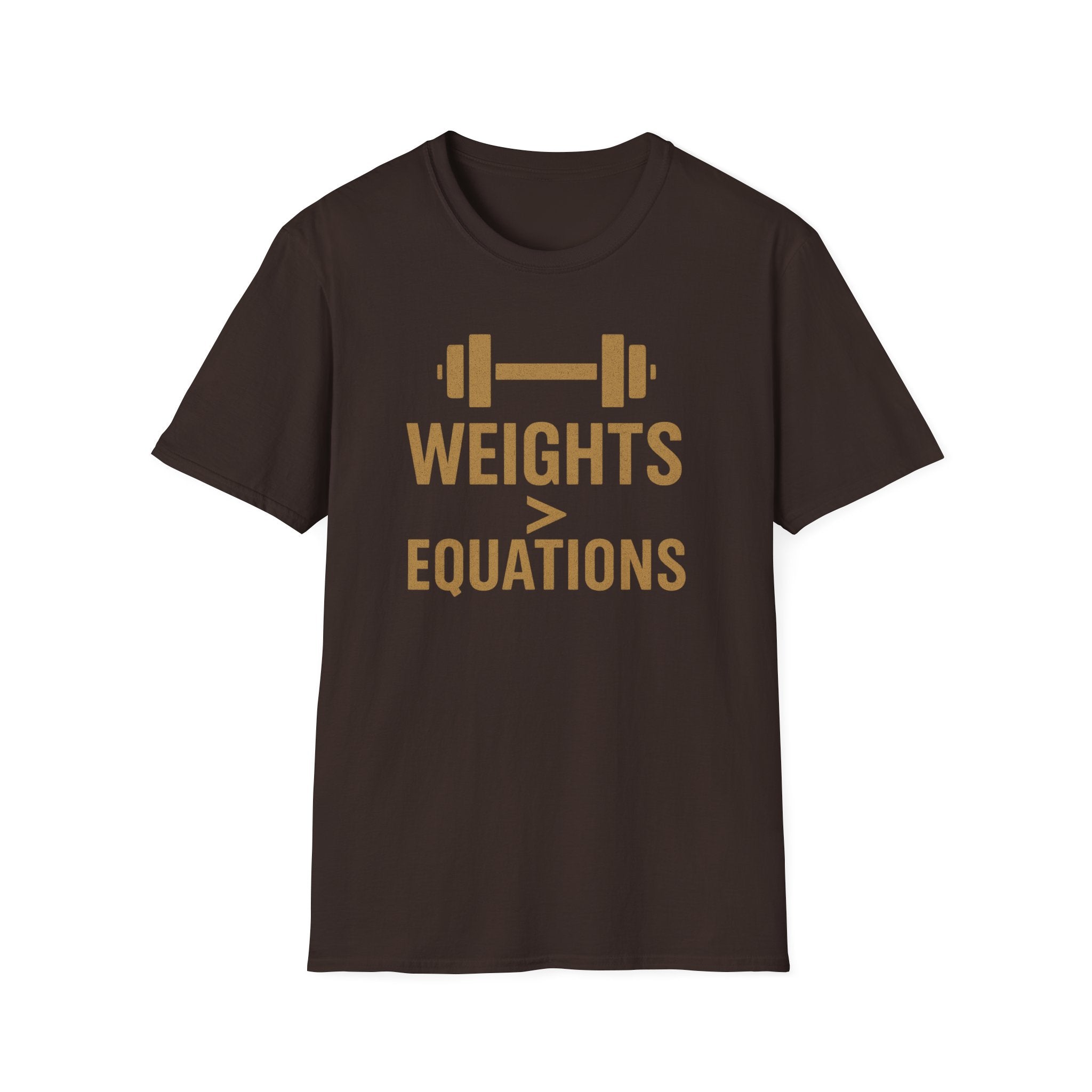 Weights > Equations – Glow Mode Edition T-Shirt