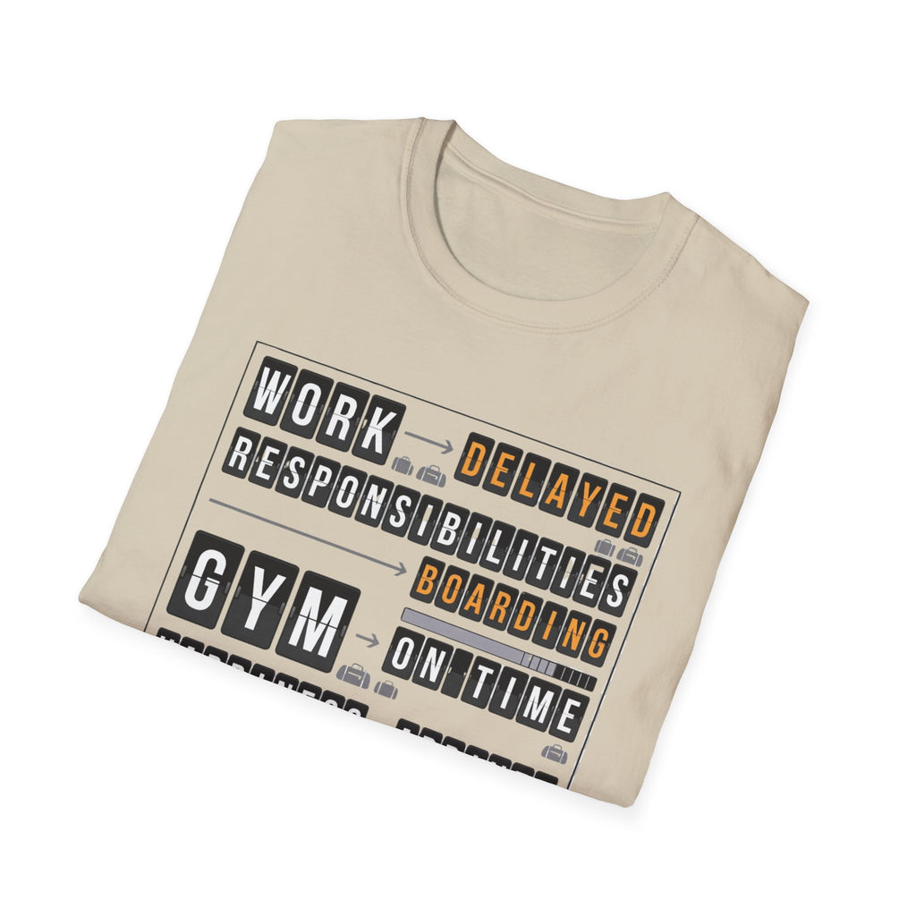 Waiting for gym - Week Schedule T-Shirt