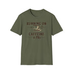 Running on Caffeine & PRs – Vintage Brew Strength T-Shirt