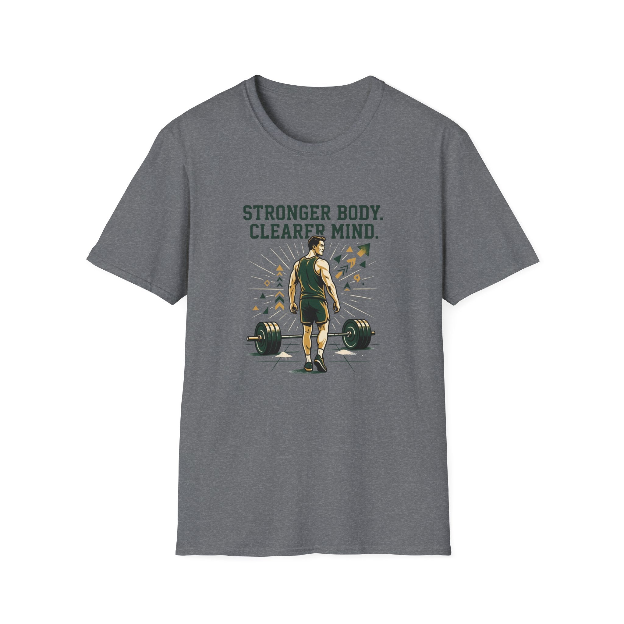 Stronger body. Clearer mind T-Shirt