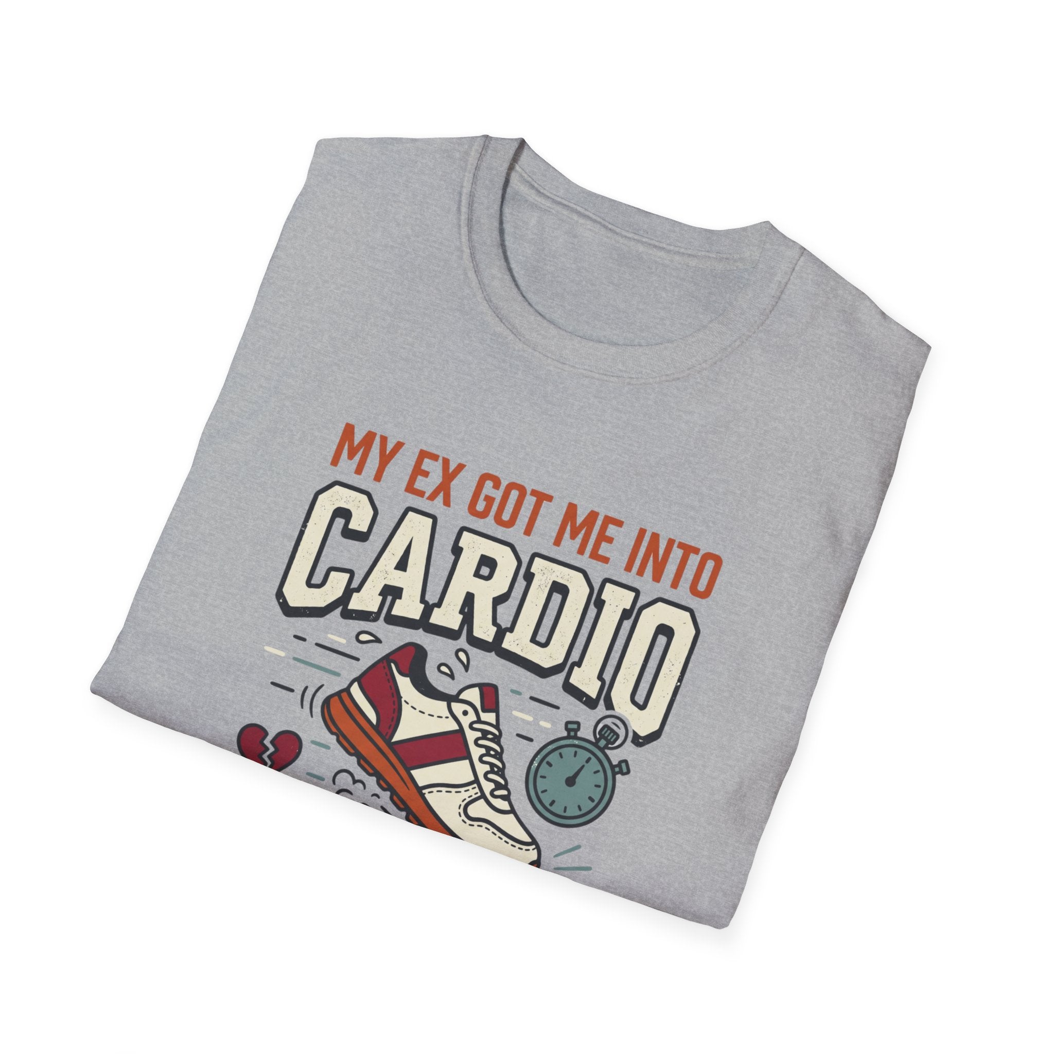 My Ex Got Me Into Cardio T-Shirt