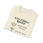 Gym Vision Board – Neon Goals Edition T-Shirt
