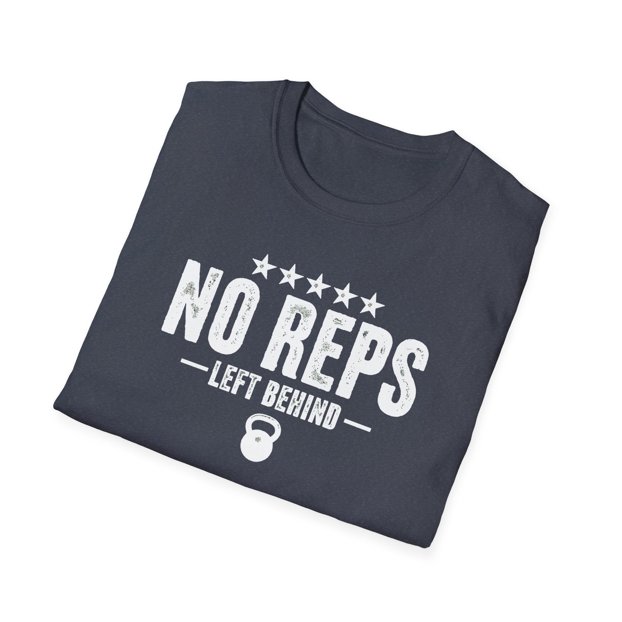No Reps Left Behind – Kettlebell Grind T-Shirt