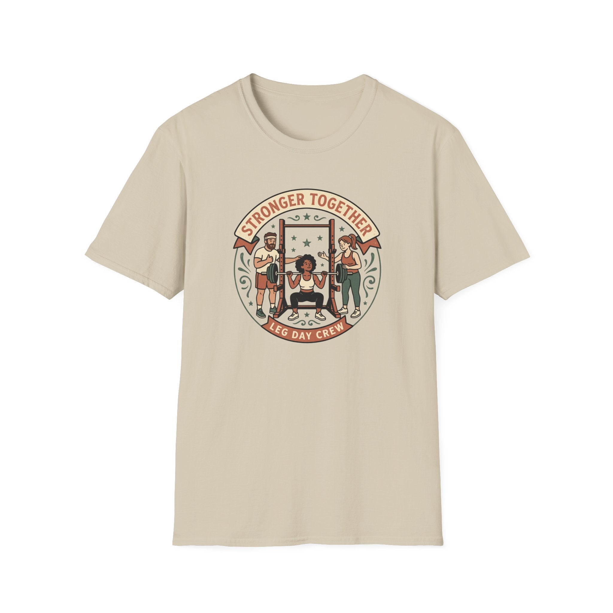 Stronger together, leg day crew T-Shirt