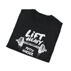 Lift Heavy, Petty Harder (Grunge Edition) T-Shirt