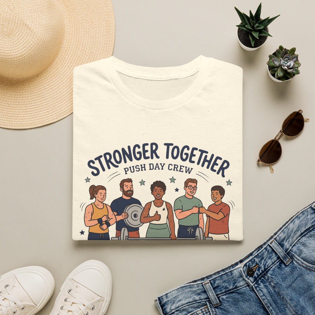 Stronger together - Push day crew T-Shirt
