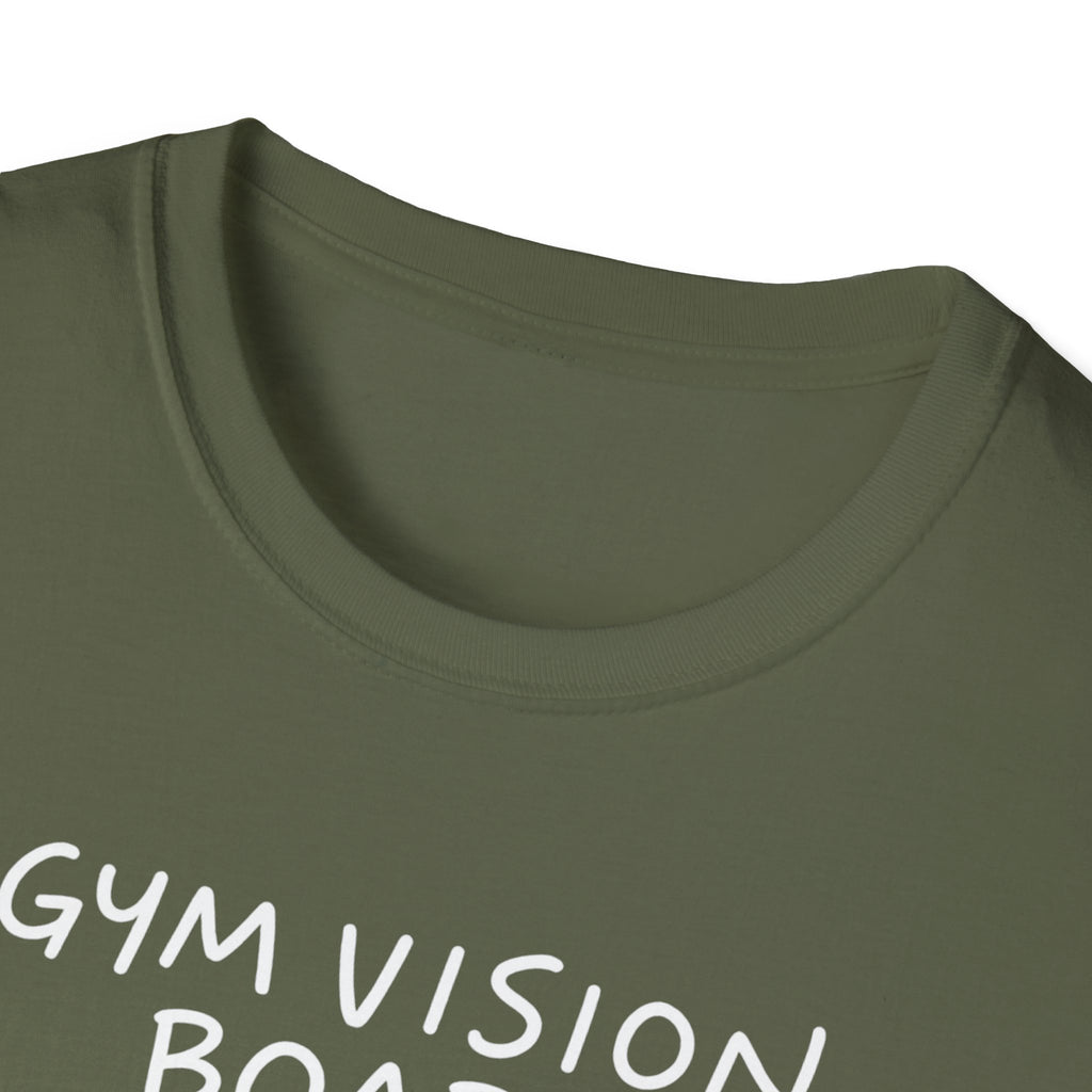 Gym Vision Board – Neon Goals Edition T-Shirt