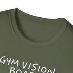 Gym Vision Board – Neon Goals Edition T-Shirt