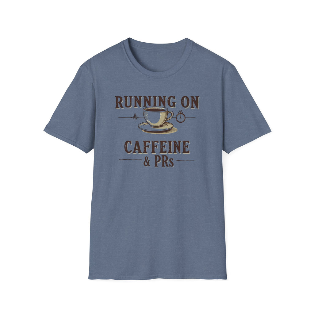 Running on Caffeine & PRs – Vintage Brew Strength T-Shirt