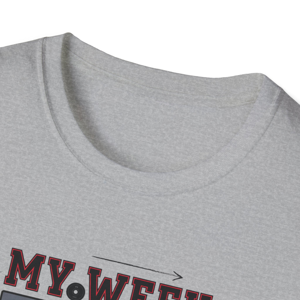 Waiting for gym - Week schedule T-Shirt
