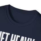 Lift Heavy. Pray Hard. – Bold Faith & Strength Tshirt