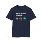 When Caffeine Kicks In – Brain Upgrade Sequence T-Shirt
