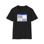 Error 404 - Happiness Without Gym T-Shirt