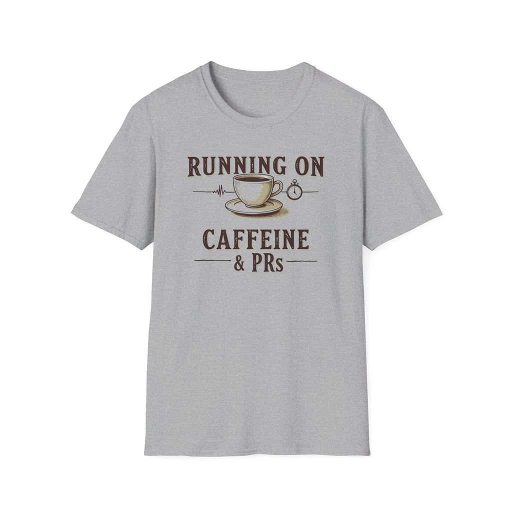 Running on Caffeine & PRs – Vintage Brew Strength T-Shirt