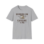 Running on Caffeine & PRs – Vintage Brew Strength T-Shirt