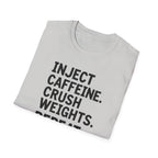 Inject. Crush. Repeat. T-Shirt