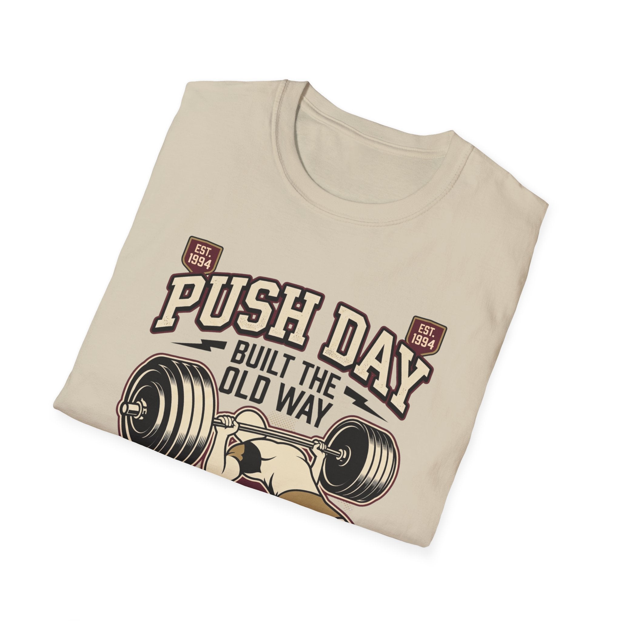 Push day - Built the old way T-Shirt