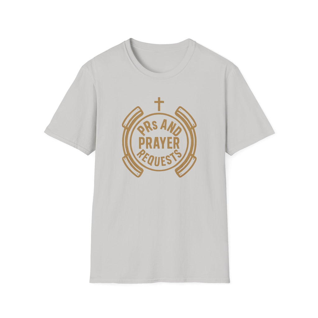 PRs and Prayer Requests – Faith & Fitness Circle Emblem Tshirt