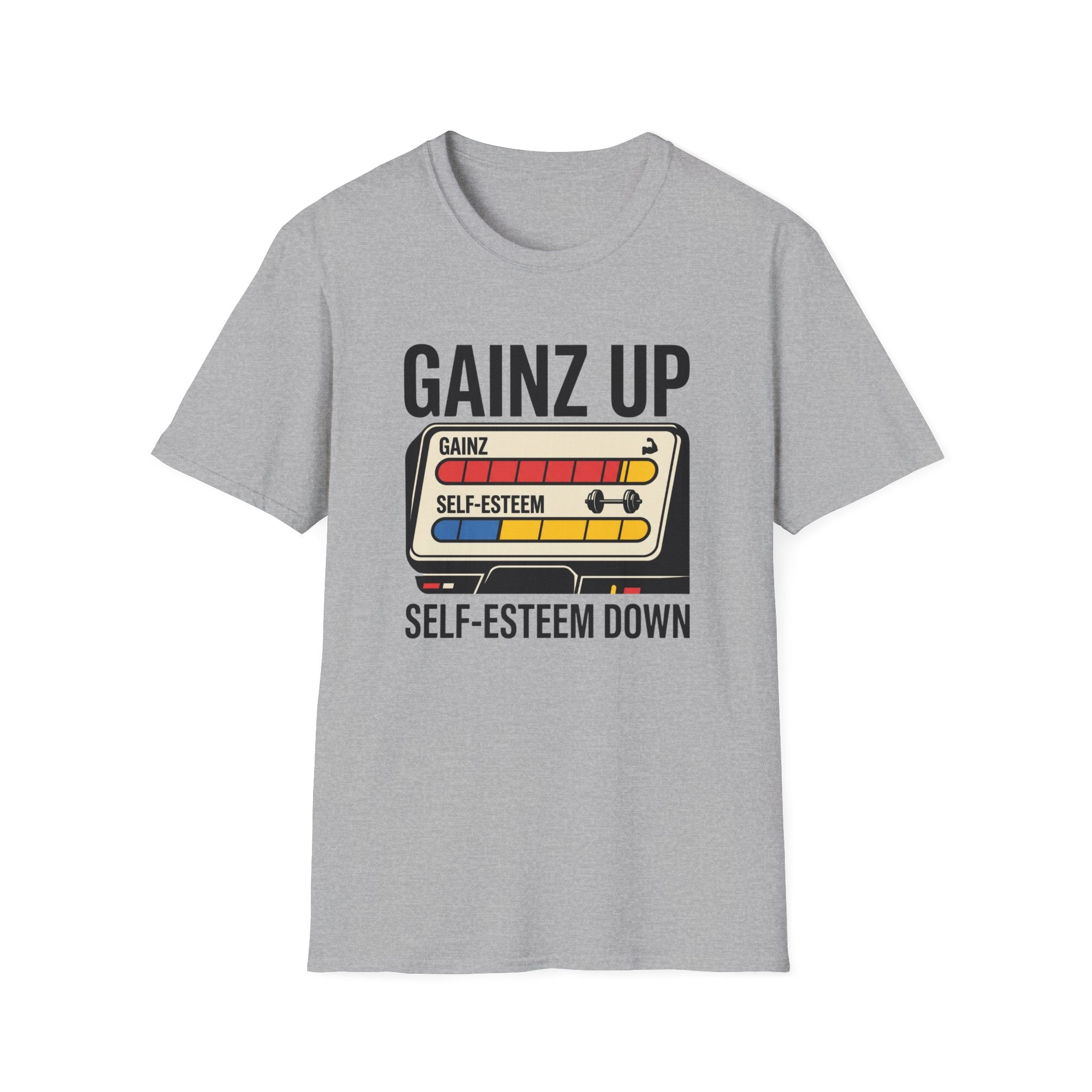 Gainz up, self esteem down T-Shirt