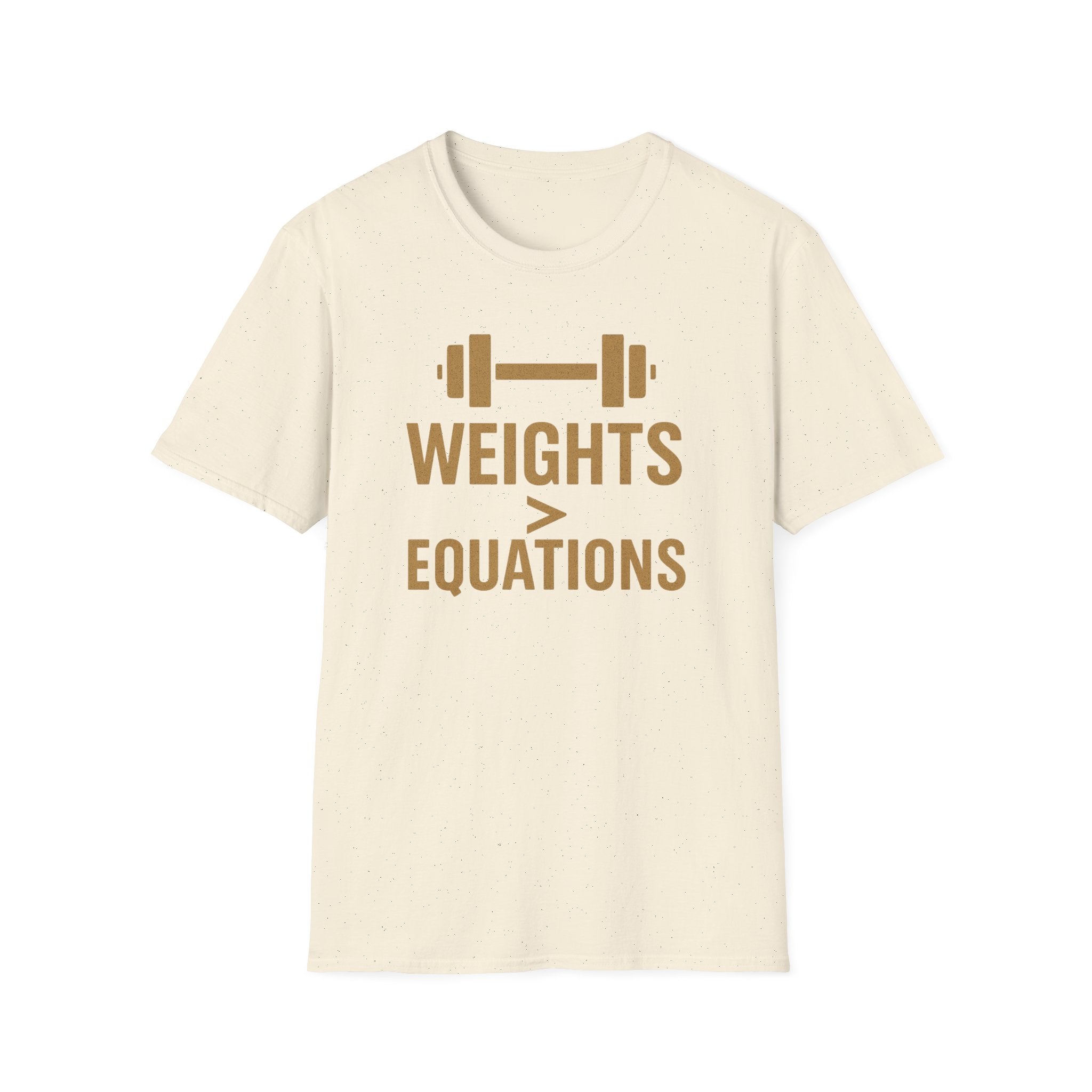 Weights > Equations – Glow Mode Edition T-Shirt
