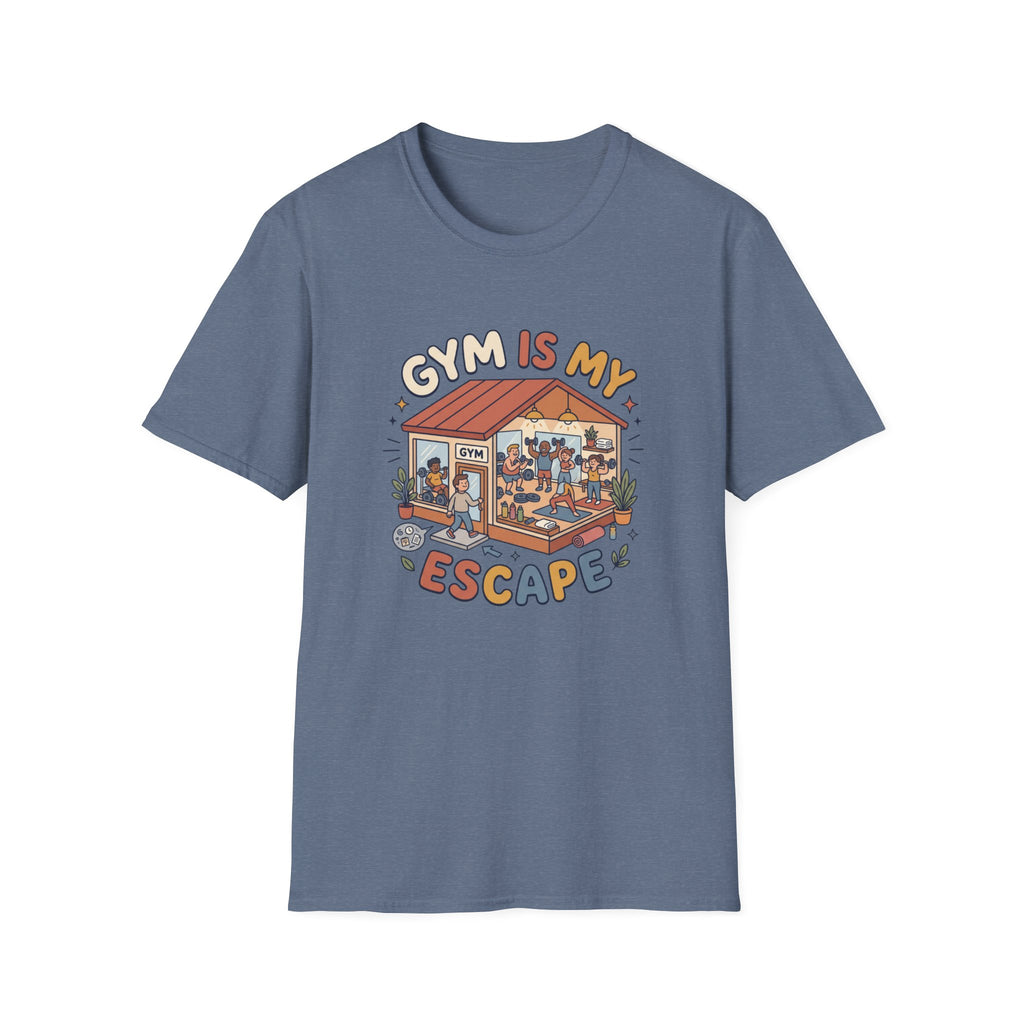 Gym is my escape - Warm T-Shirt