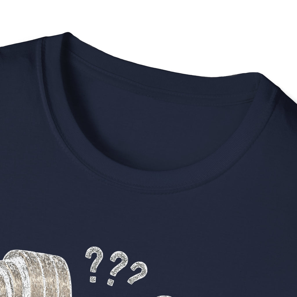 I Lift Because I Can’t Count That High – Heavy Barbell Edition T-Shirt