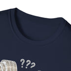 I Lift Because I Can’t Count That High – Heavy Barbell Edition T-Shirt