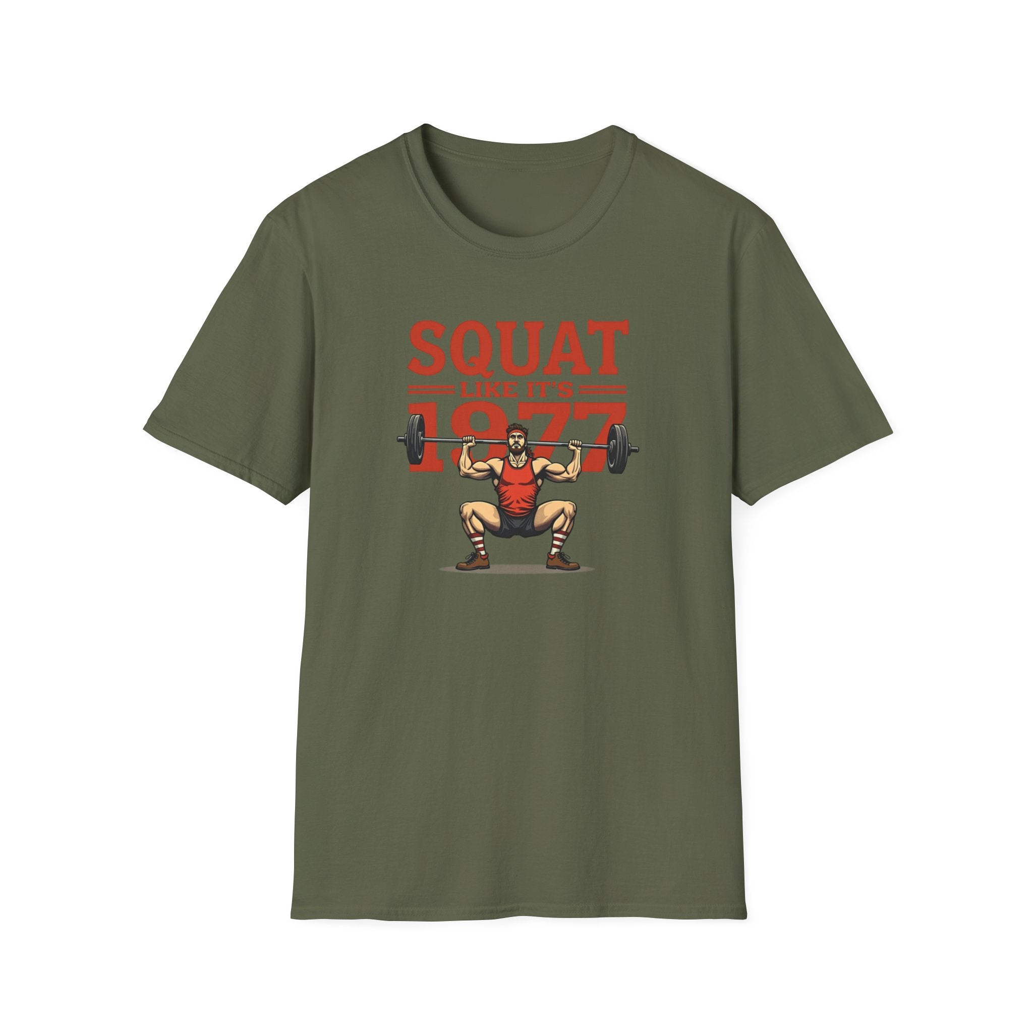 Squat Like It’s 1977 – Retro Redux Edition T-Shirt
