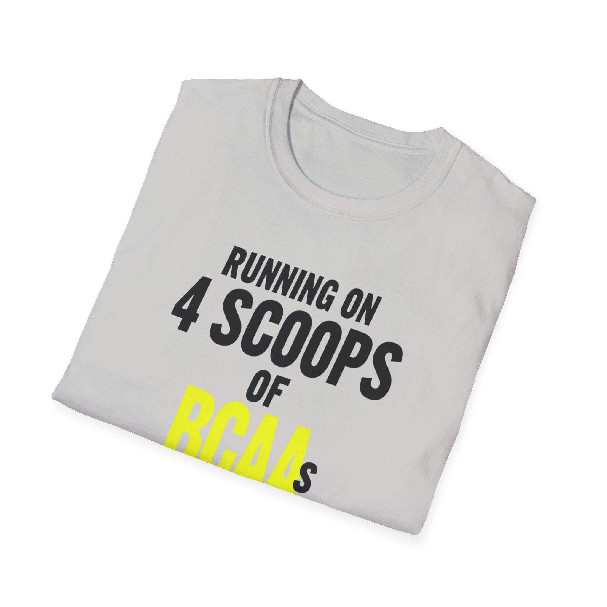 Running on 4 Scoops of BCAAs T-Shirt
