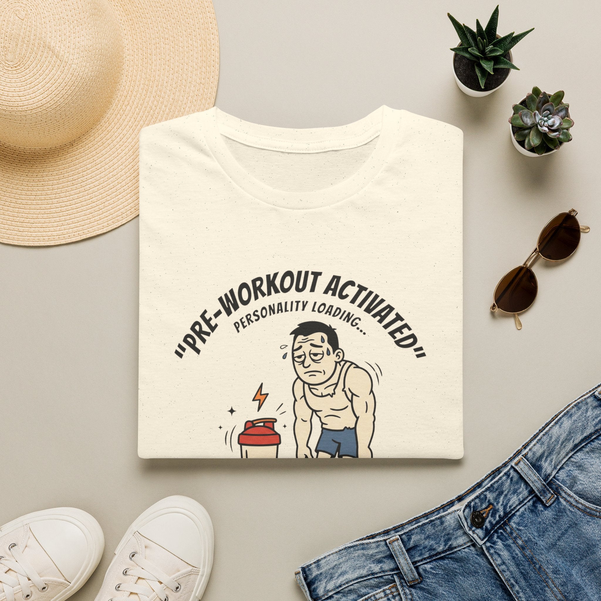 Pre Workout activated- Personality Loading T-Shirt