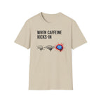 When Caffeine Kicks In – Brainstorm Mode Engaged T-Shirt