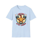 Leg Day Is My Cardio (Muscle Chicken Edition) T-Shirt