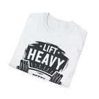 Lift Heavy, Petty Harder (Vintage Crest Edition) T-Shirt