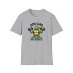Slow Gains, Big Results – Turtle Power Edition T-Shirt