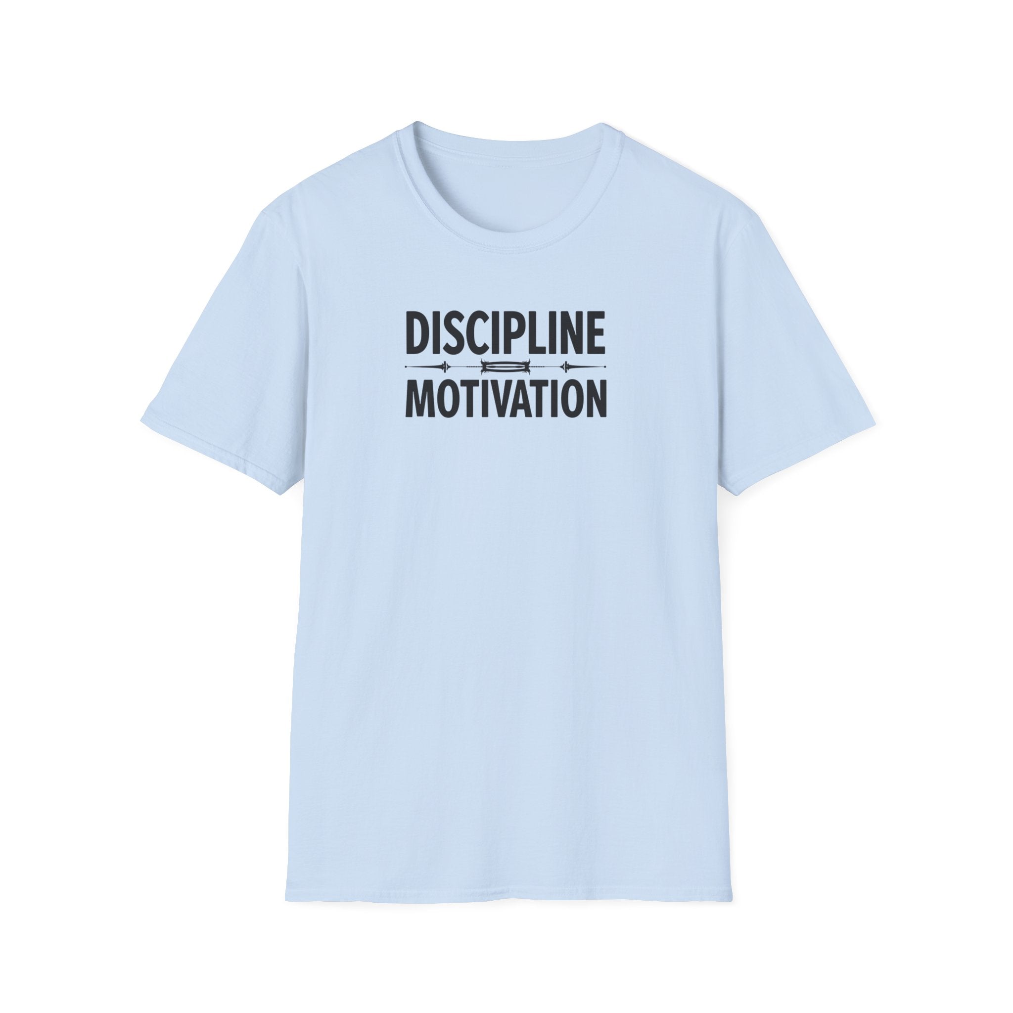 Discipline > Motivation – Barbell Edition T-Shirt