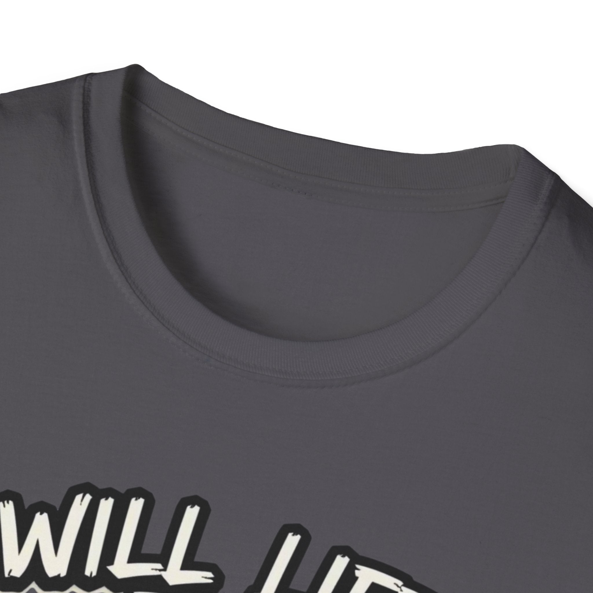 Will Lift for Whey – Monochrome Barbell Edition T-Shirt
