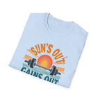 Sun’s Out, Gains Out – Summer Lift Series T-Shirt
